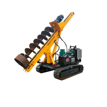 Сваебойная машина для солнечных электростанций